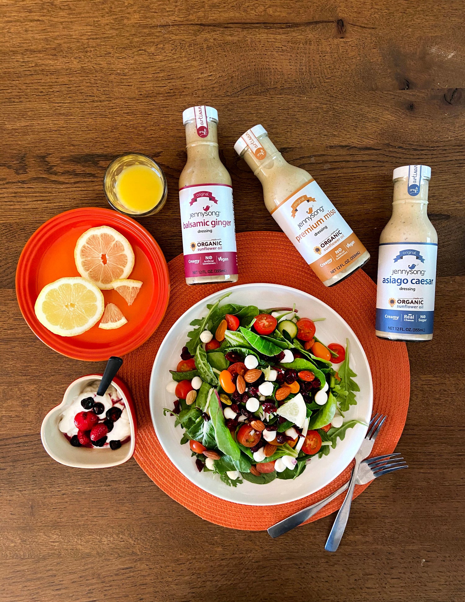 Jennysong Premium Salad Dressings and Sauces