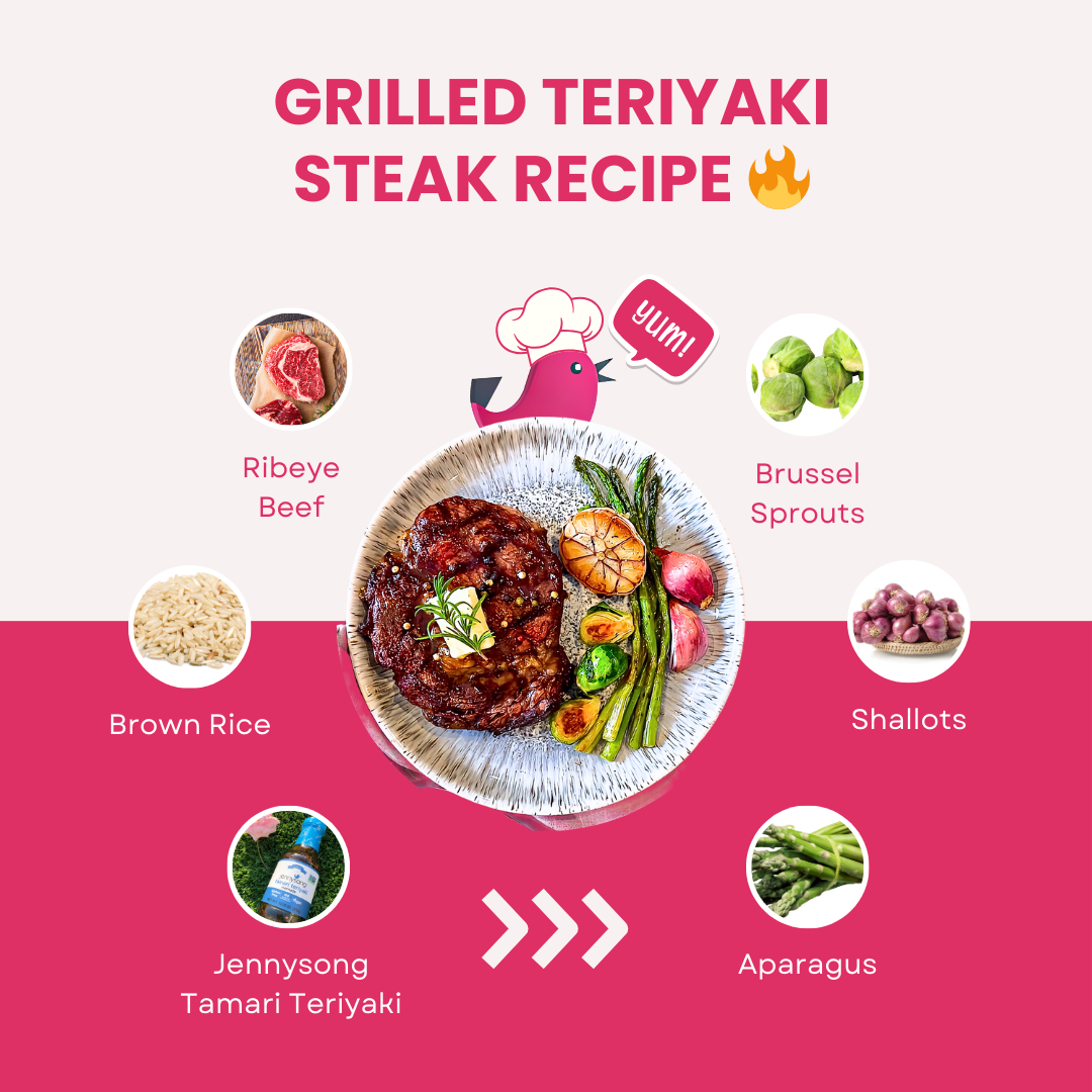 Jennysong Tamari Teriyaki Marinade 13.05 OZ - 2 Pack