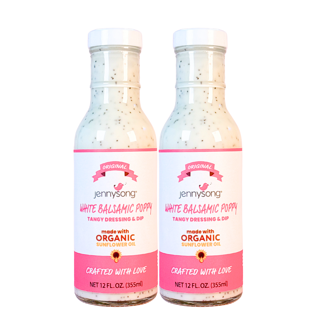 Jennysong White Balsamic Poppy Dressing - 2 Pack