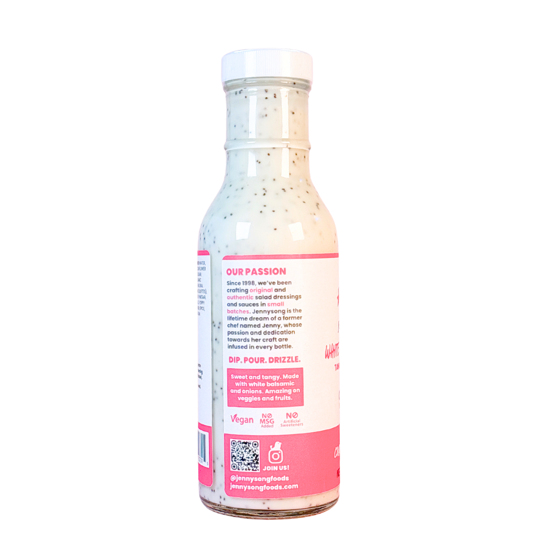 Jennysong White Balsamic Poppy Dressing - 2 Pack