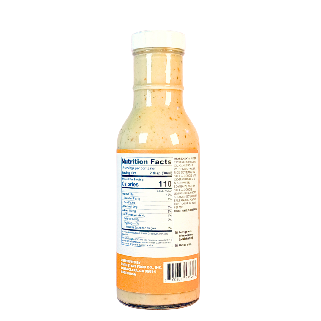Jennysong Premium Miso Dressing 12 FL OZ - 2 Pack