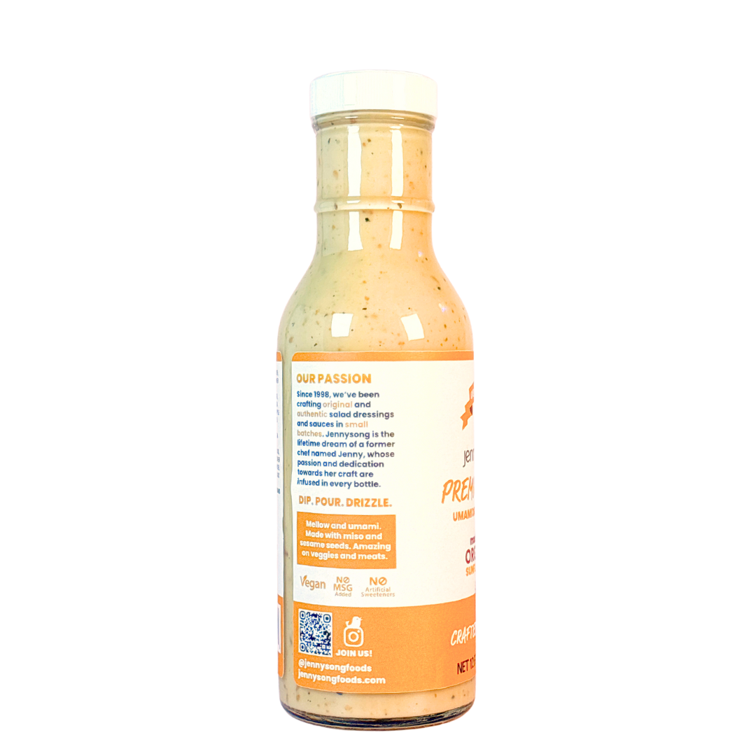 Jennysong Premium Miso Dressing 12 FL OZ - 2 Pack