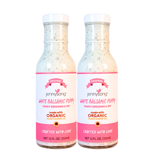 Jennysong White Balsamic Poppy Dressing - 2 Pack