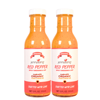 Jennysong Red Pepper Dressing 12 FL OZ - 2 Pack