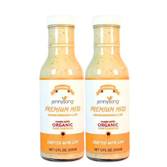 Jennysong Premium Miso Dressing 12 FL OZ - 2 Pack