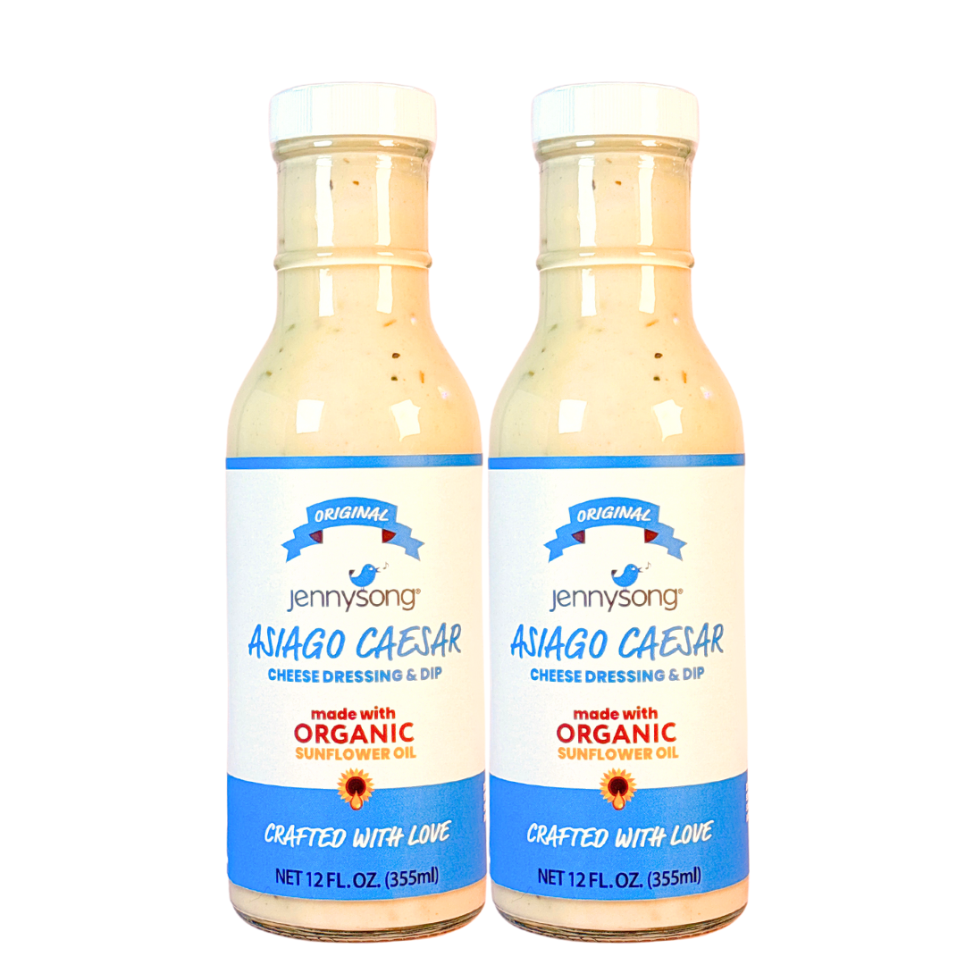 Jennysong Asiago Caesar Dressing 12 FL OZ - 2 Pack